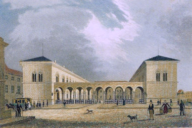 Das neue Johaneum am Domplatz um 1846.
